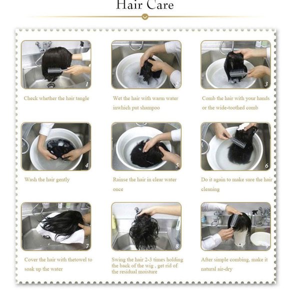 Thick Ponytail Long Clip in Hair Extension Dark Brown Hairpiece 20" - Picture 5 of 5